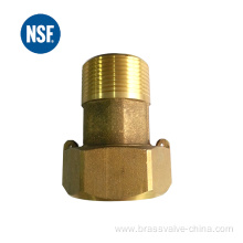 Forging brass water meter fitting/gasket